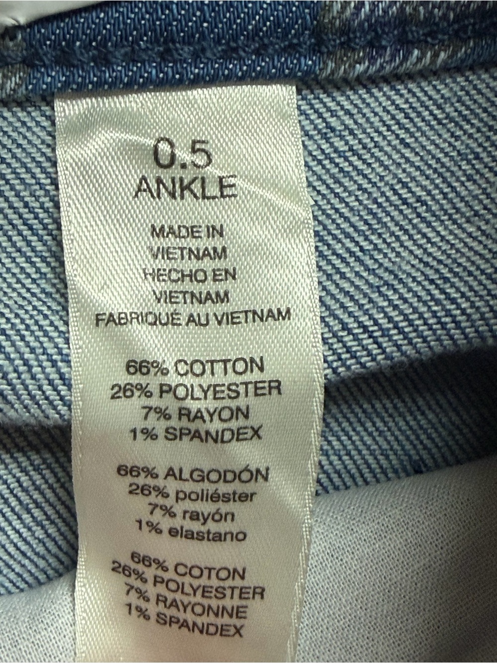 Chico's Floral Paisley Jeans Womens 0.5 (6) Girlfriend Slim Ankle Stretch NWT - Picture 14 of 16